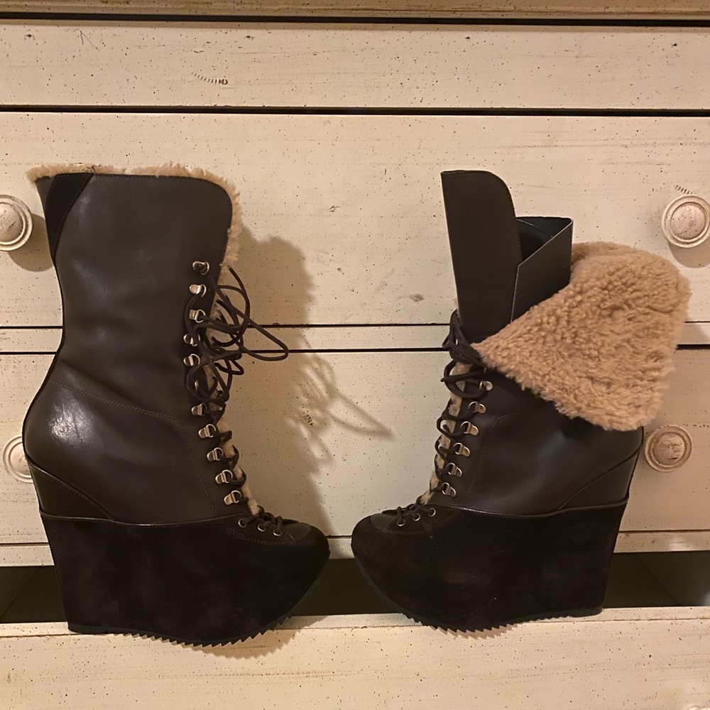 ISL yves saint laurent boots
